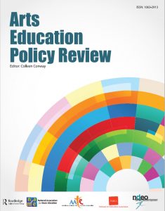 cover art from Arts Education Policy Review journal